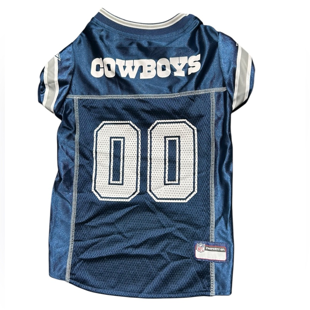 NFL DALLAS COWBOYS dog pet clothing team jersey shirt size Large NWT